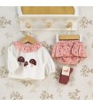 Conjunto Pololo bebé rosa Calamaro Caldas