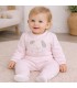 Conjunto sport bebé rosa Calamaro