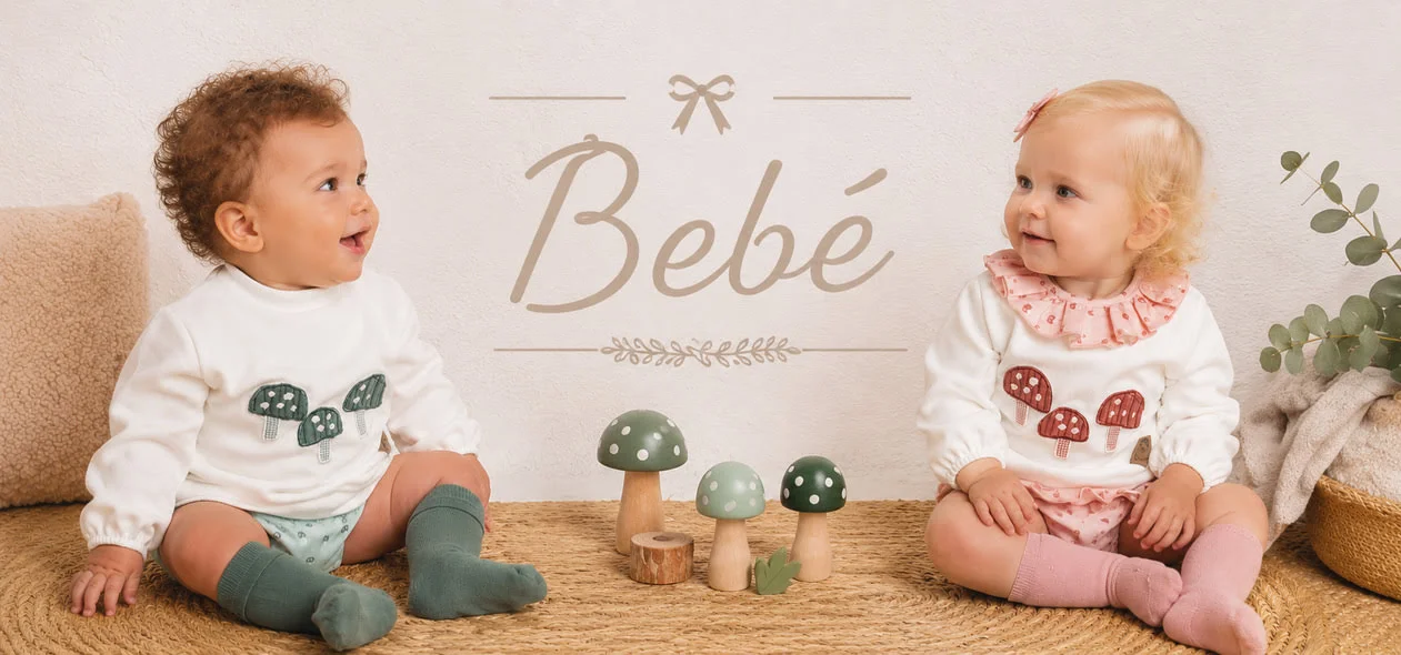 Ropa de bebé de 0 a 36 meses | Moda infantil española | Gateos