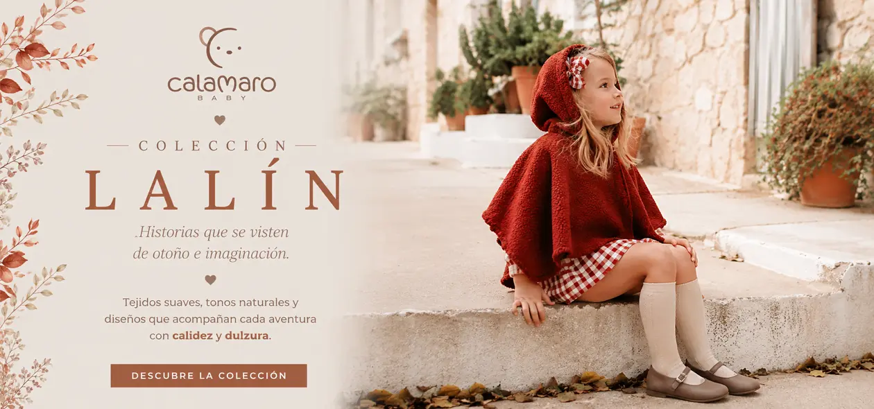 Colección Lalín de Calamaro para bebé y niño inspirada en los cuentos del bosque