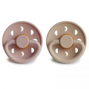 Pack 2 Chupetes Rope Blush/Croissant +0