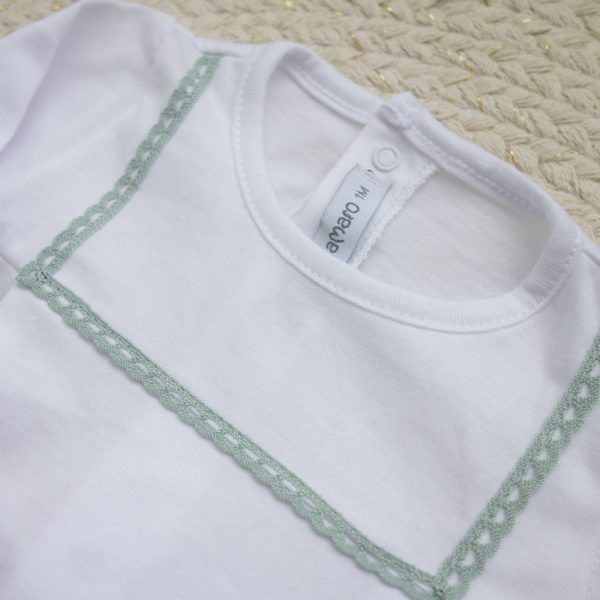 Conjunto Bebé Polaina Yabet Mint1