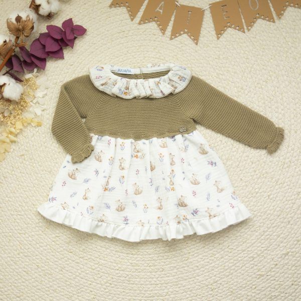 Vestido Bebé Juliana Adorables Zorritos