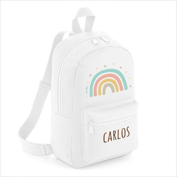 Mochila Arcoiris personalizada