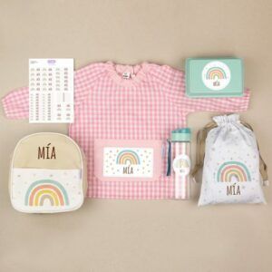 Pack Mi Guarde Arcoíris Rosa personalizado