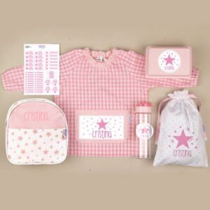 Pack Mi Guarde Estrellas Rosa personalizado