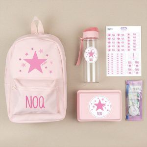 Pack Mi Cole Estrella Rosa personalizado