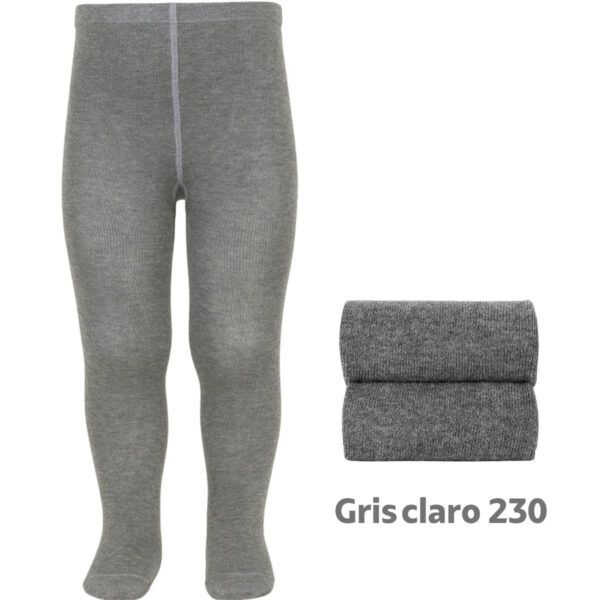 Leotardo Cóndor Liso Color Gris Claro