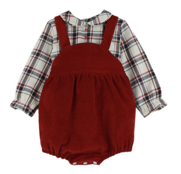 Conjunto Peto Christmas Babyferr