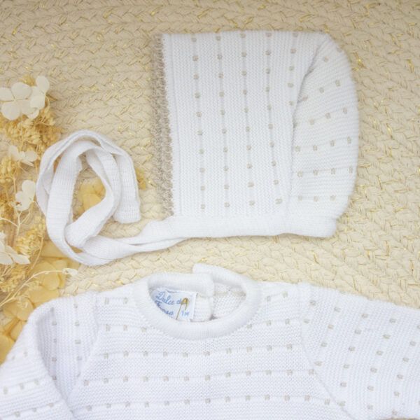 Conjunto 3 Piezas Bodoques Circe Blanco - Imagen 3