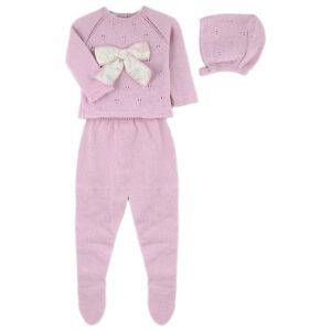 Conjunto Polaina Algodón Vaiana Rosa