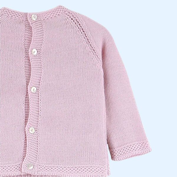 Conjunto 3 Piezas Algodón Vaiana Rosa Palo - Imagen 4