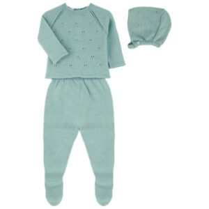 Conjunto 3 Piezas Algodón Vaiana Verde