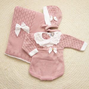 Pelele Reja Rosa Palo