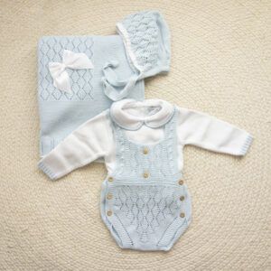 Conjunto Peto y Jersey Reja Celeste