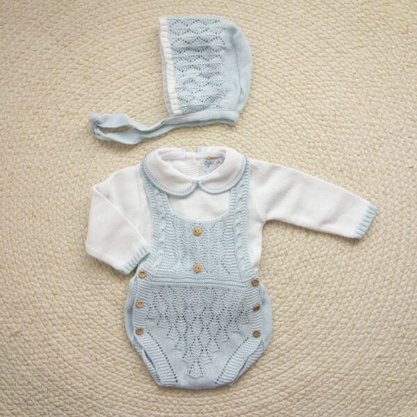 Conjunto Peto y Jersey Reja Celeste - Imagen 2