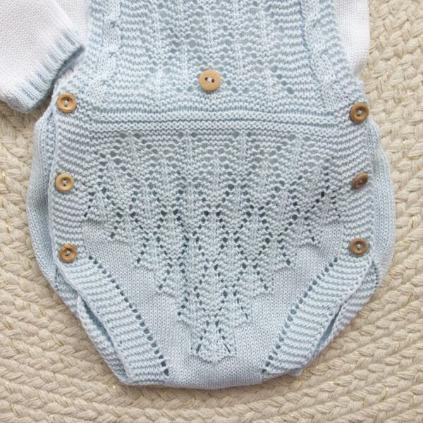 Conjunto Peto y Jersey Reja Celeste - Imagen 4