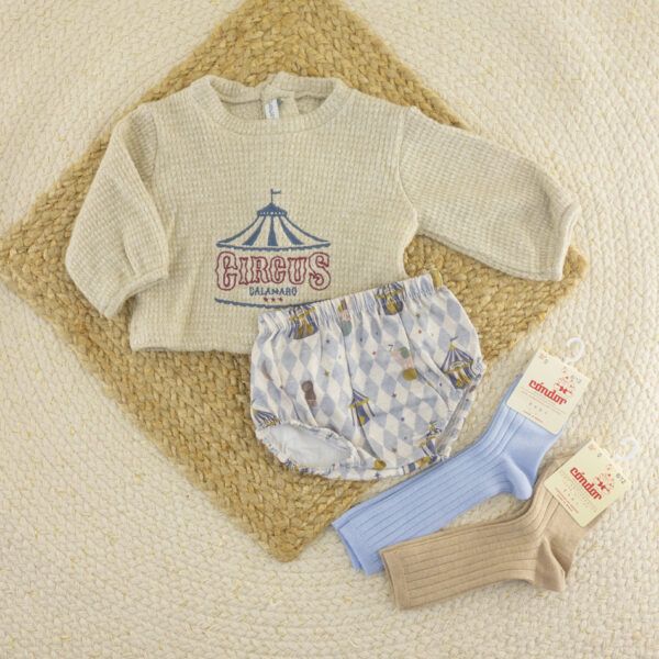 Conjunto Pololo Azul Mistral Calamaro