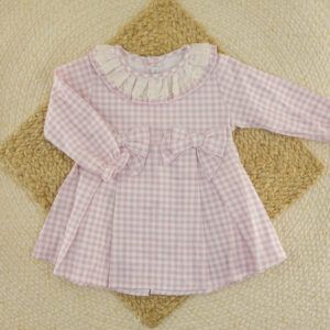 Vestido Bebé Berg Rosa Calamaro