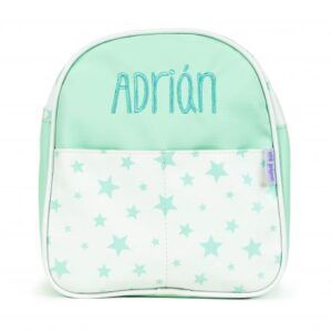 Mochila Estrellas Mint Personalizada