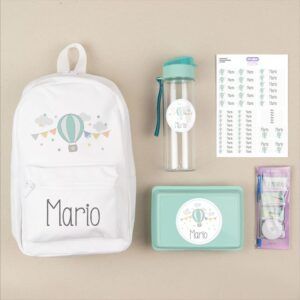 Pack Mi Cole Mochila Globo personalizado