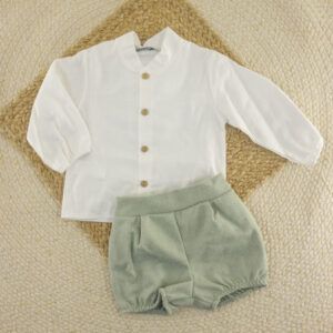 Conjunto Bebé Pantalón Bise Calamaro