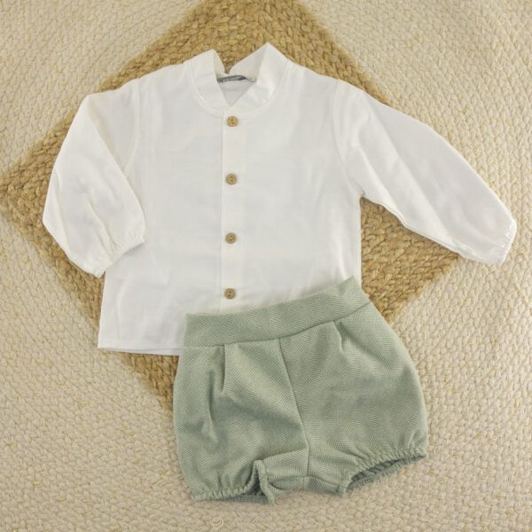 Conjunto Bebé Pantalón Bise Calamaro
