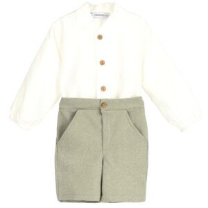 Conjunto Niño Pantalón Bise Calamaro