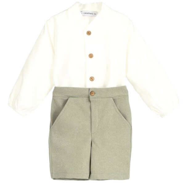 Conjunto Niño Pantalón Bise Calamaro