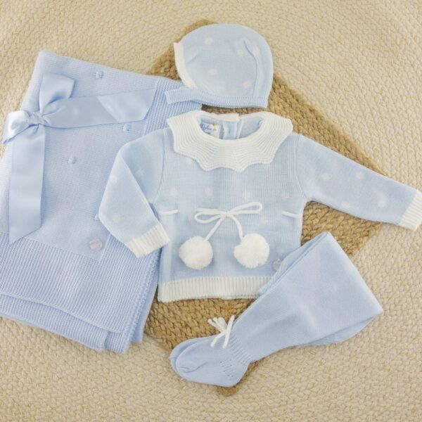 Conjunto 3 Piezas Lana Luna Celeste