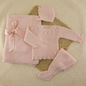 Conjunto 3 Piezas Lana Rose Dulce