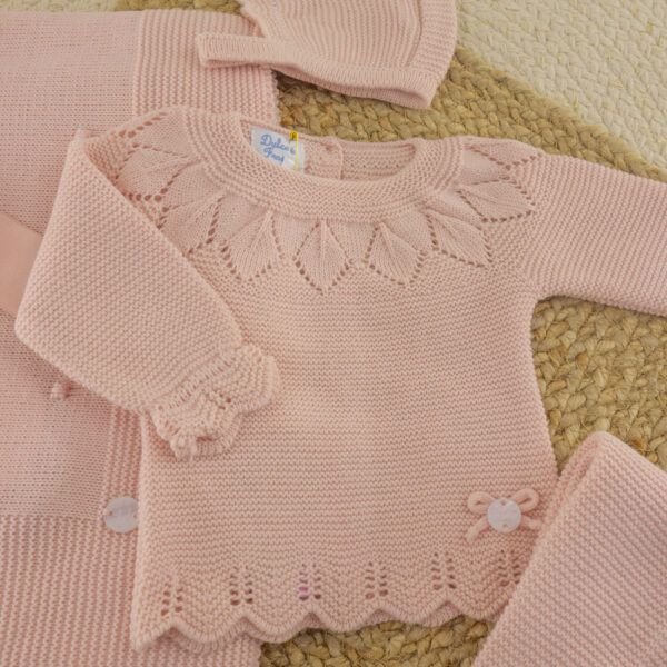 Conjunto 3 Piezas Lana Rose Dulce - Imagen 2