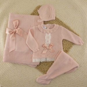 Conjunto 3 Piezas Lana Helen Dulce