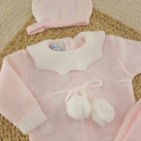 Conjunto 3 Piezas Lana Luna Rosa - Imagen 2