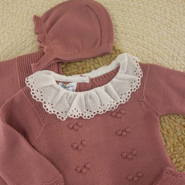 Conjunto 3 Piezas Lana Aramis Cereza - Imagen 2