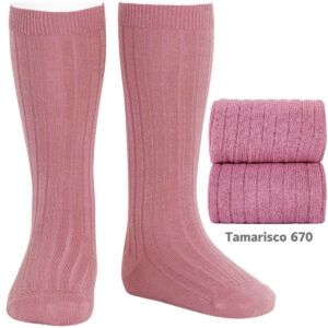 Calcetines Altos Canalé Tamarisco Cóndor