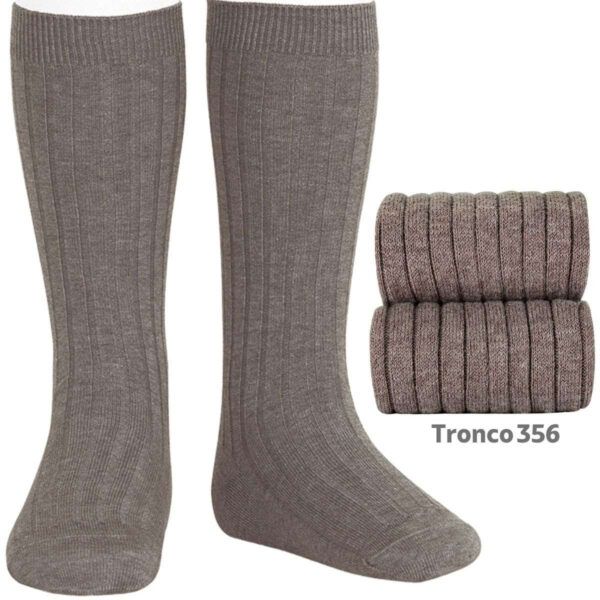 Calcetines Altos Canalé Tronco Cóndor