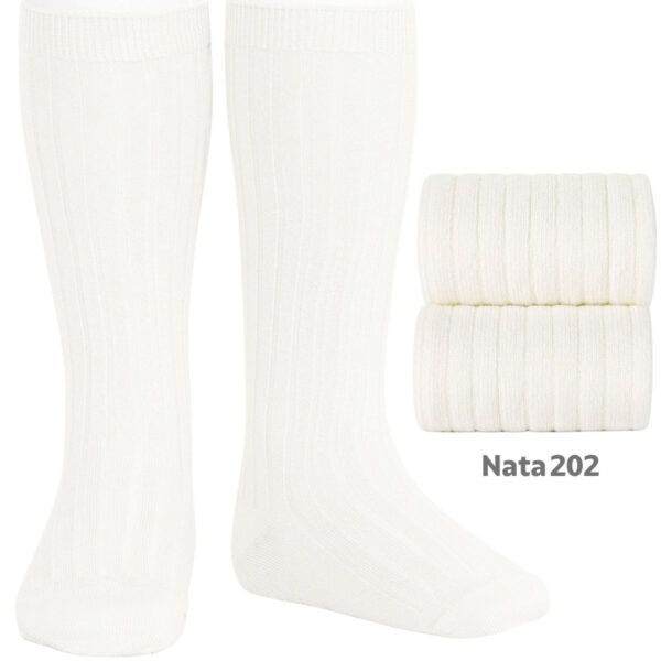 Calcetines Altos Canalé Nata Cóndor