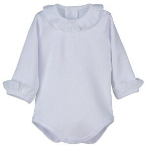 Body Puntilla Abierto Blanco