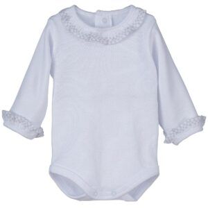 Body Puntilla Abierto Gris Calamaro