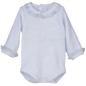 Body Puntilla Abierto Gris Calamaro