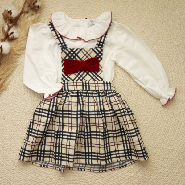 Conjunto Pichi Burberry Dulce de Fresa