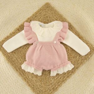 Conjunto Tirantes Melisa Rosa Palo Dulce de Fresa
