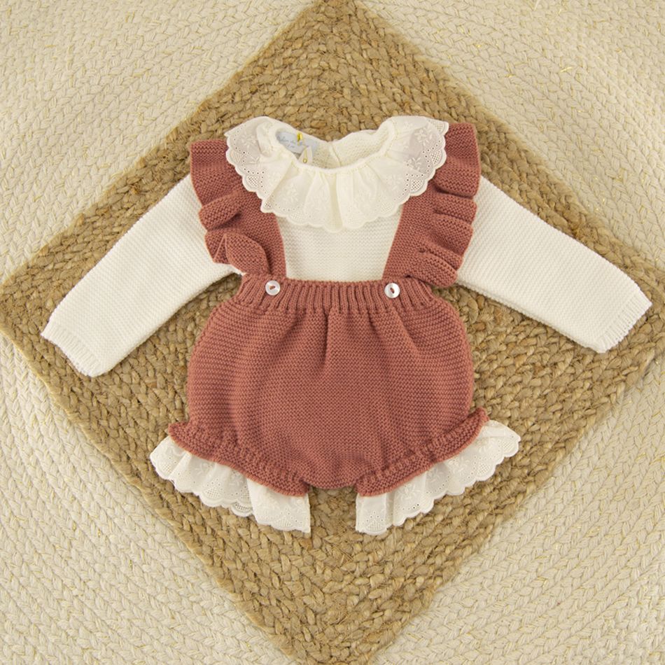 Conjunto Tirantes Melisa Teja Dulce de Fresa