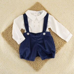 Conjunto Pantalón Dinamarca Marino Dulce de Fresa