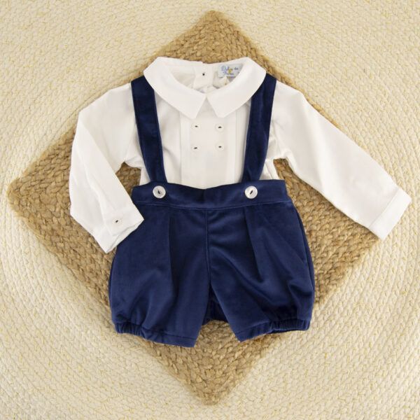 Conjunto Pantalón Dinamarca Marino Dulce de Fresa