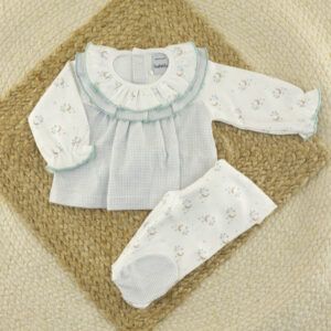 Conjunto Polaina Bebe Niña Pradera Babidu