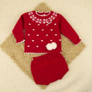 Conjunto Navidad Pompón Visi