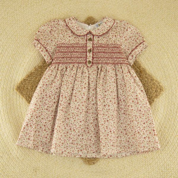 Vestido Liberty Finlandia Dulce de Fresa