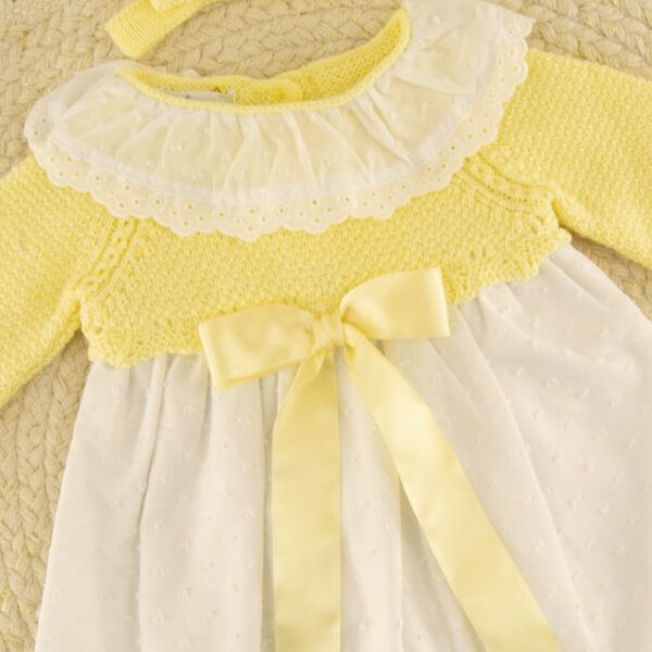 Faldón Plumeti Minerva Amarillo - Imagen 2